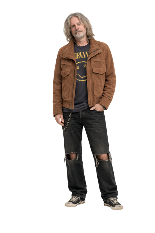 90s Brown Suede Jacket