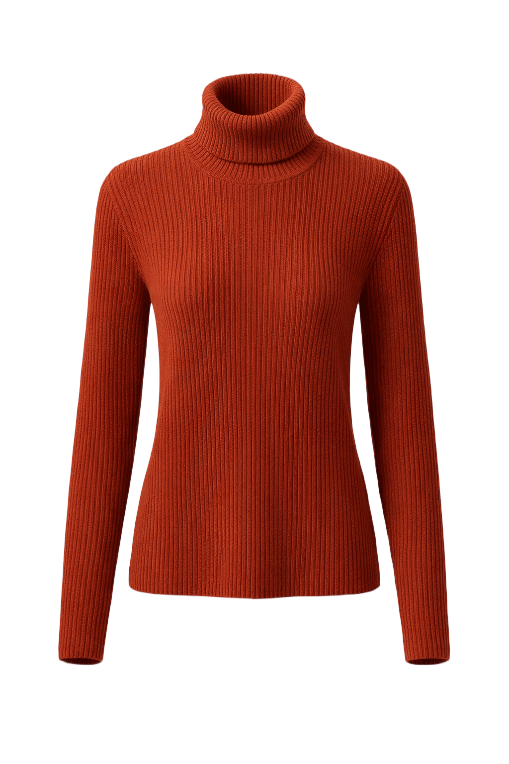 1960s Red Wool Sweater - Front View