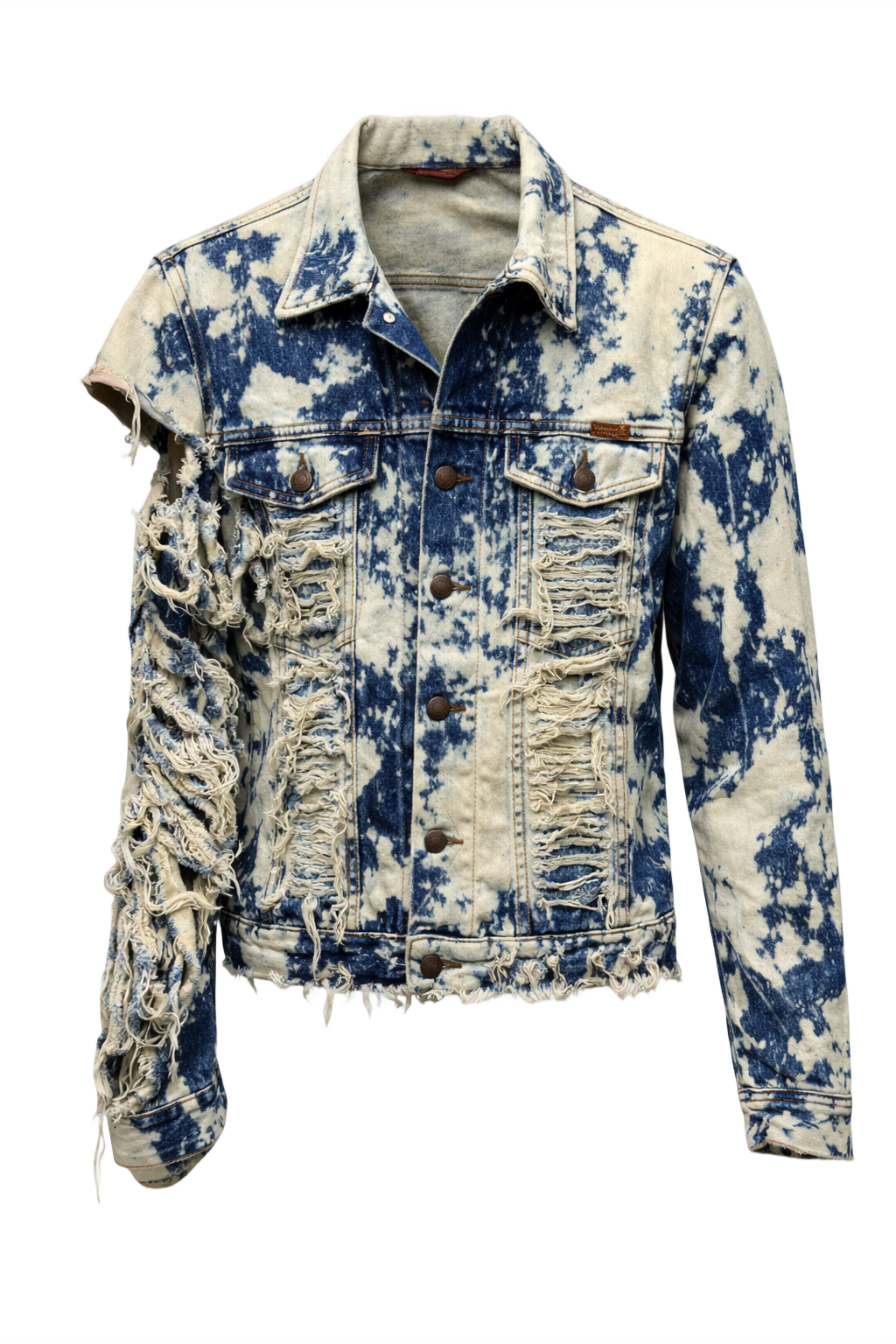 1990s Blue Denim Jacket - Front View