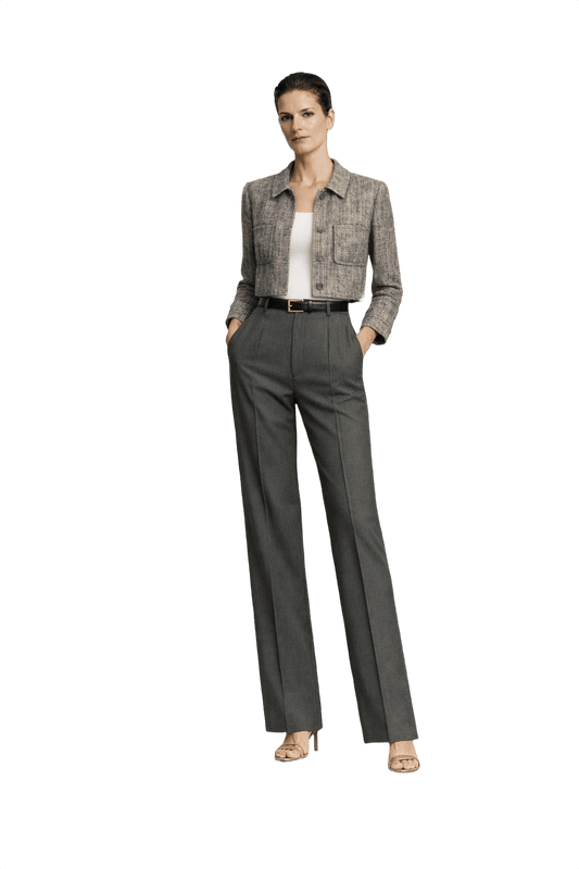 1990s Beige Linen Jacket - Model