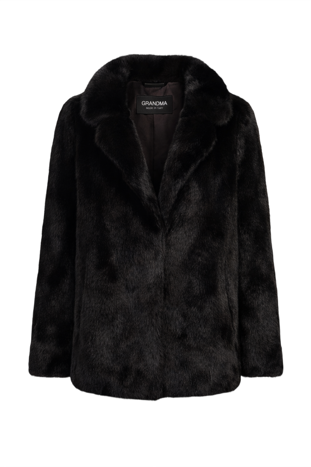 1980s Dark Brown Mink Fur Coat - Front View