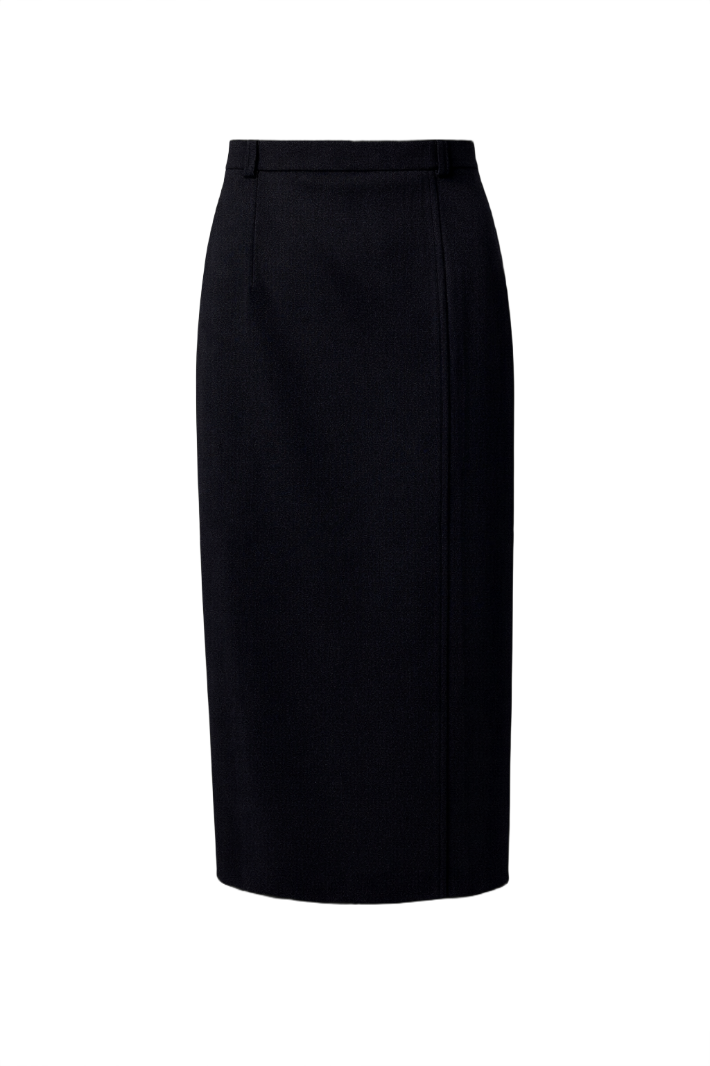 1970s Black Unknown Skirt - Front View