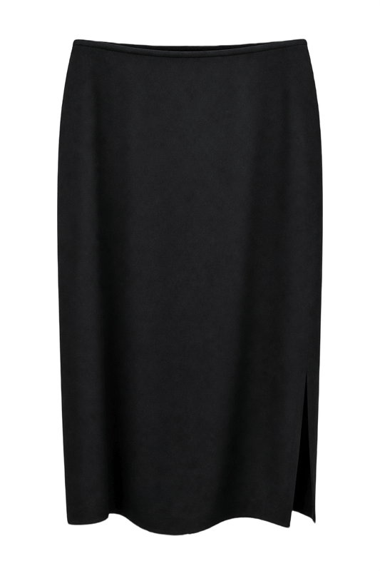 1990s Black Unknown Skirt - Front View