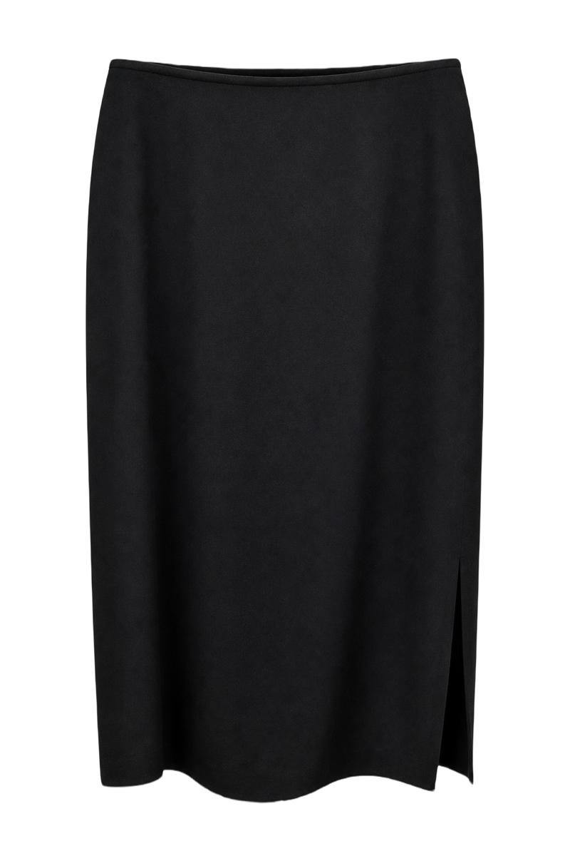 1990s Black Unknown Skirt - Front View