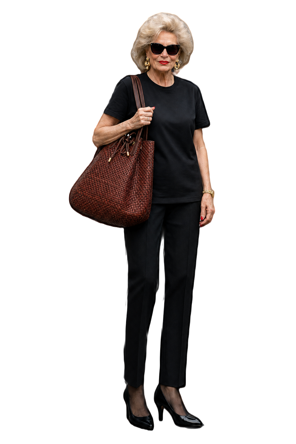 1980s Brown Leather Bag - Model