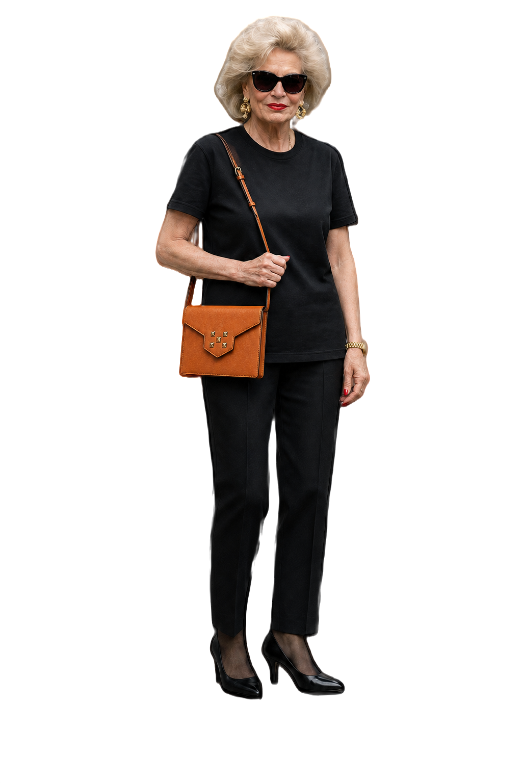 1980s Brown Leather Bag - Model