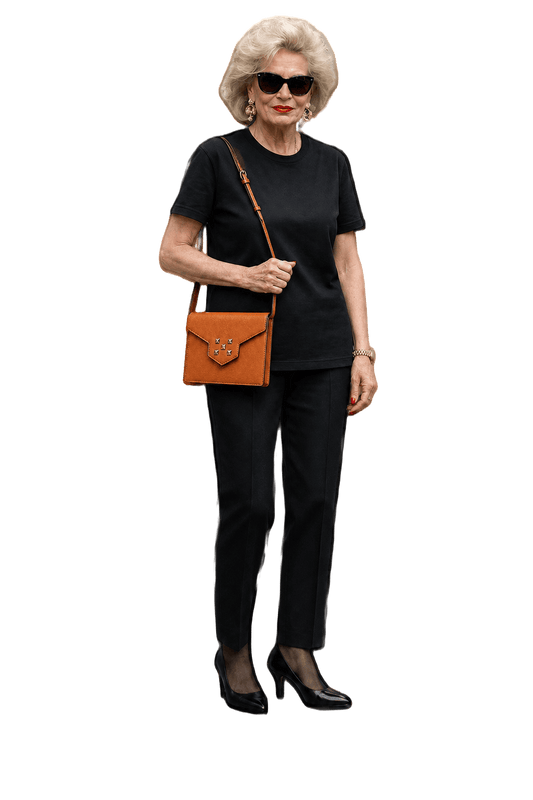 1980s Brown Leather Bag - Model