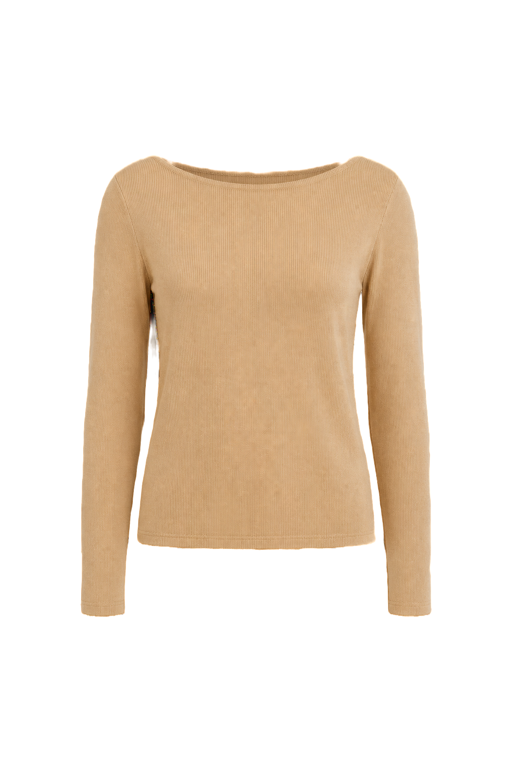 1990s Beige Cotton Sweater - Front View