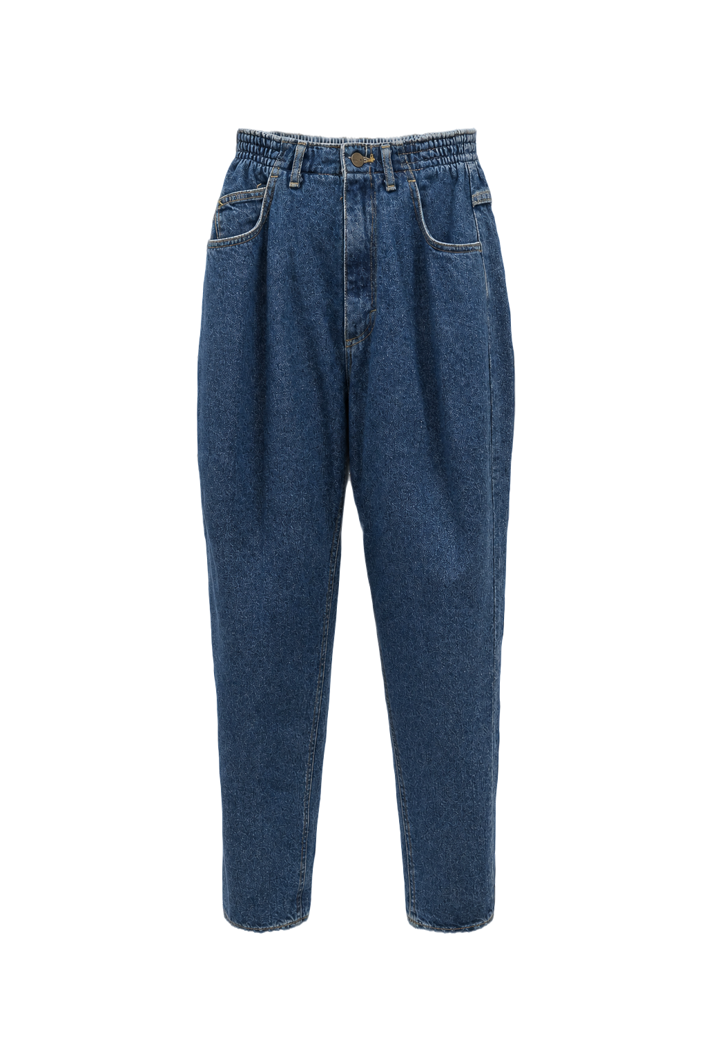 1990s Blue Denim Jeans - Front View
