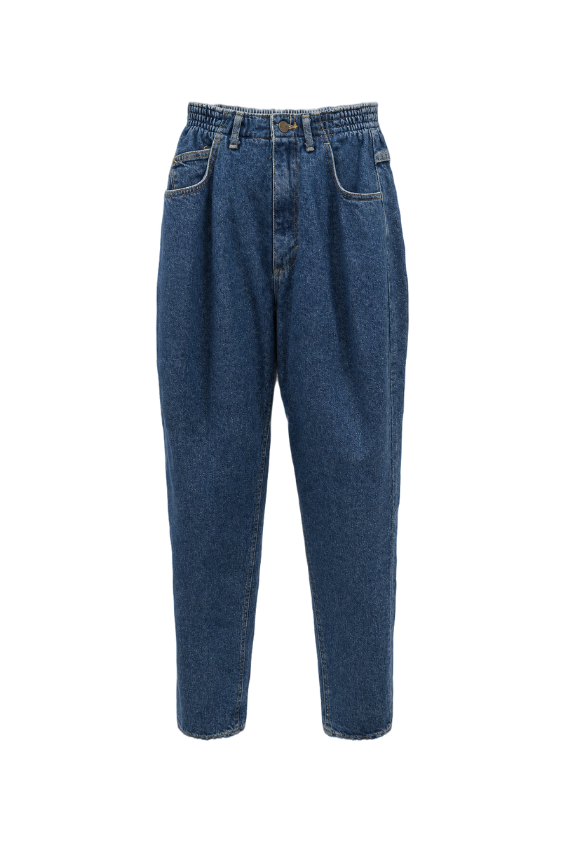 1990s Blue Denim Jeans - Front View