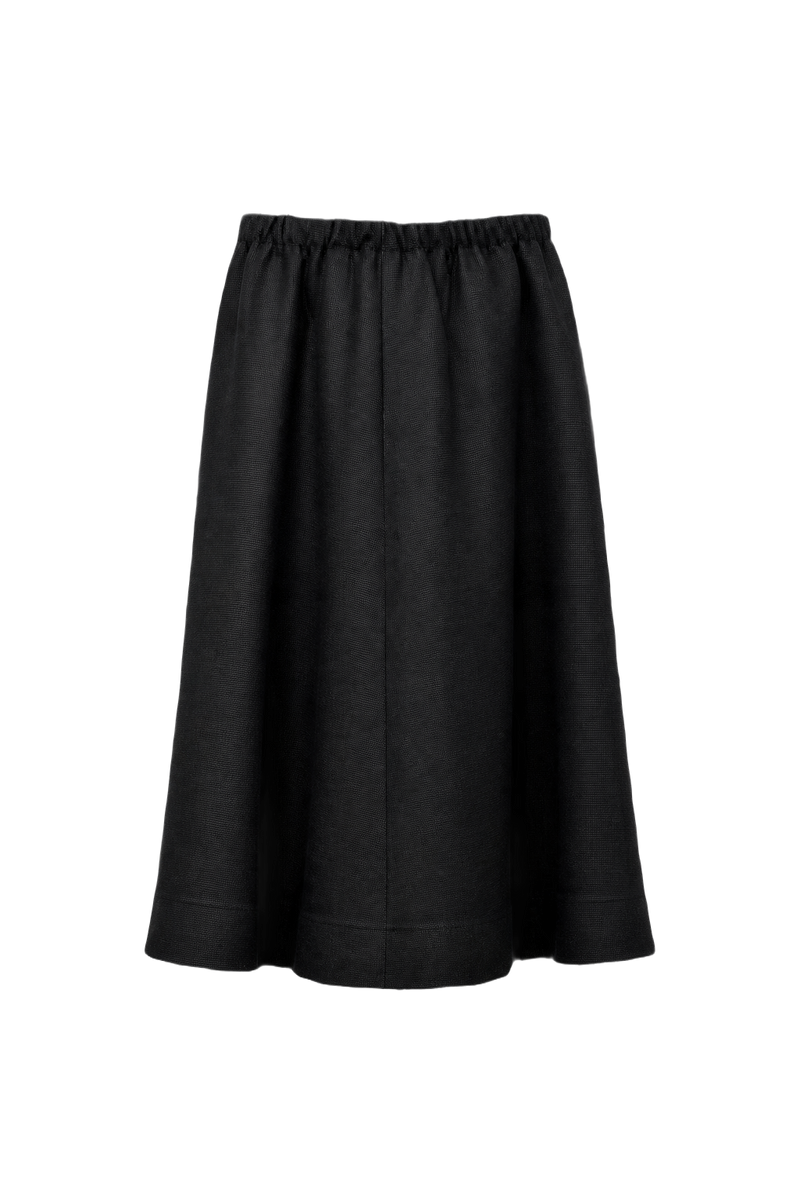 1950s Black Skirt - Front View