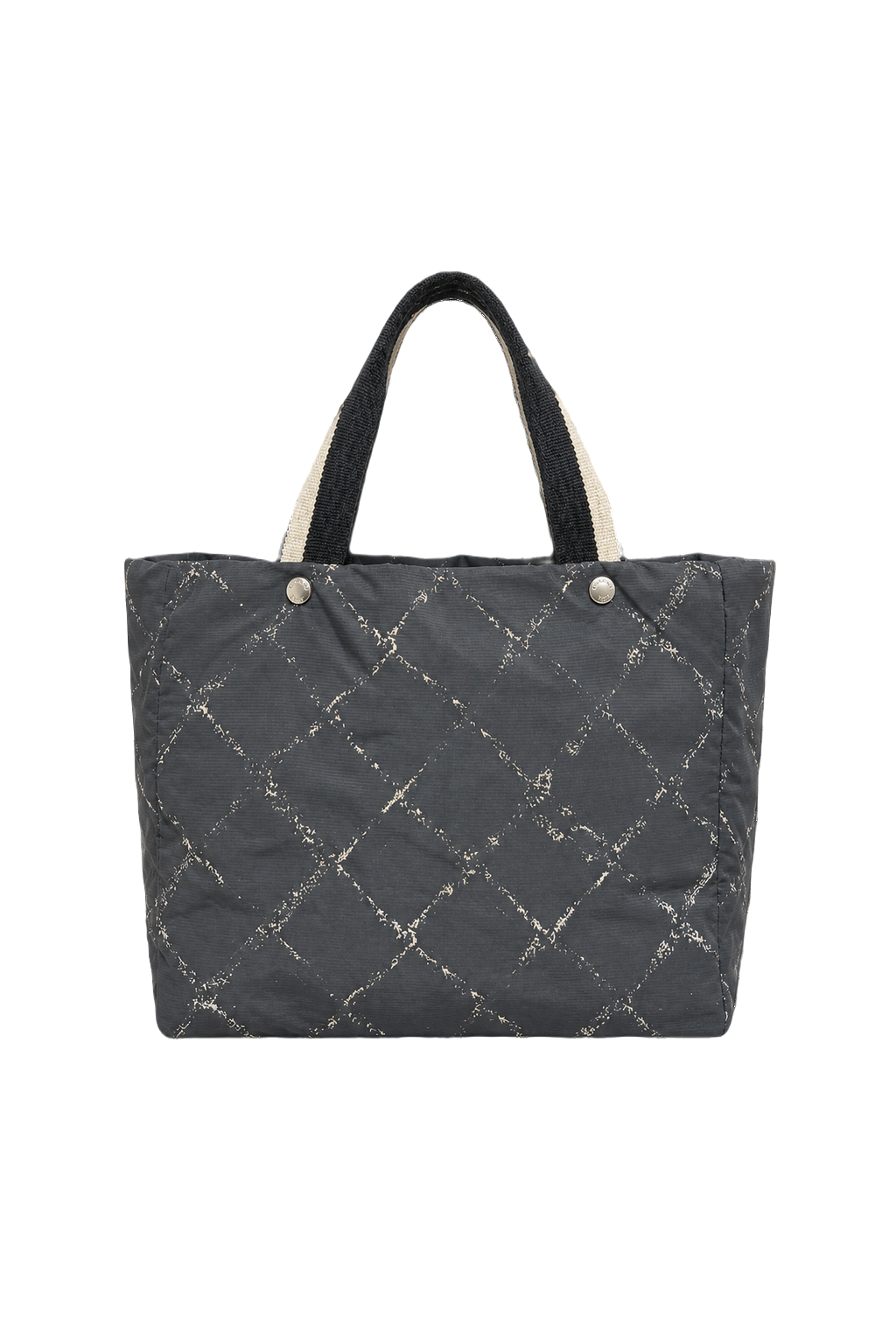 2000s Black Synthetic Bag - Front View