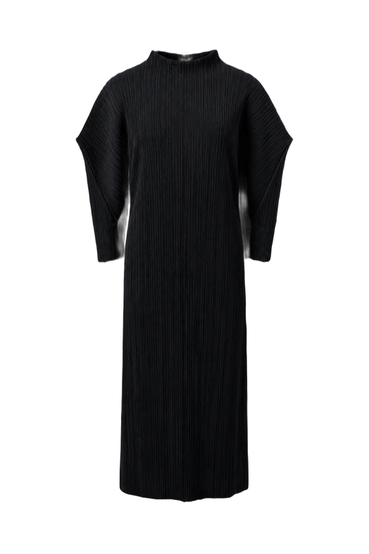 1990s Black Unknown Dress - Front View