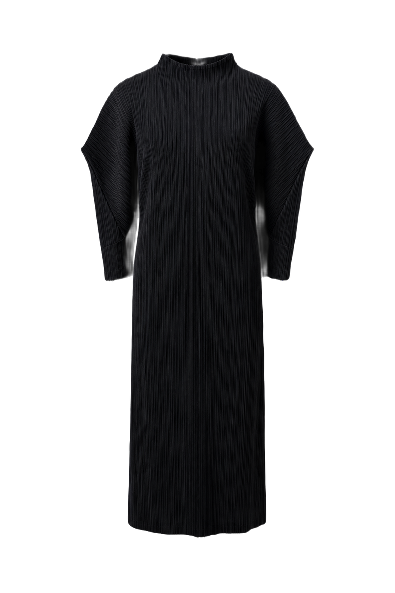 1990s Black Unknown Dress - Front View