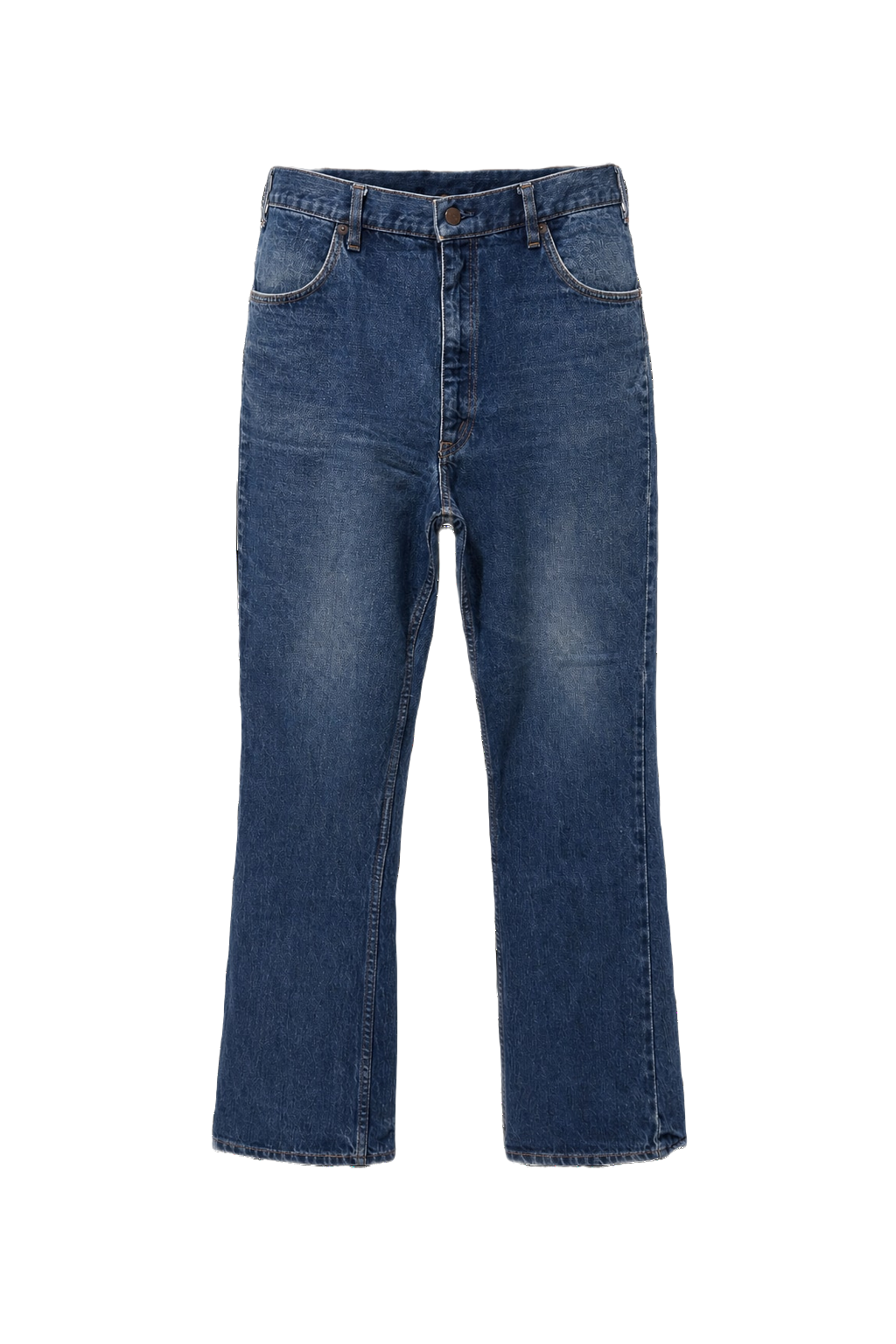 1990s Blue Denim Jeans - Front View