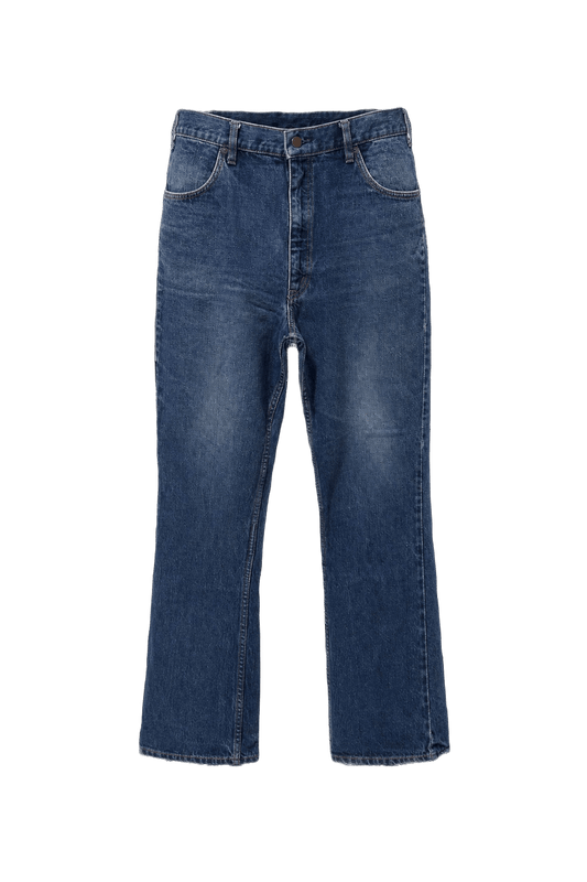 1990s Blue Denim Jeans - Front View