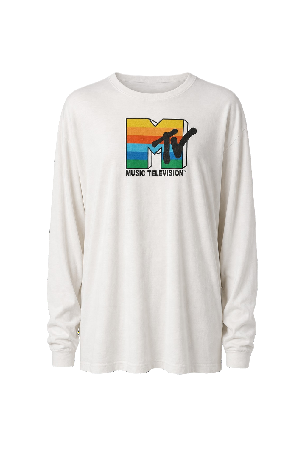 1990s White Cotton T-Shirt - Front View