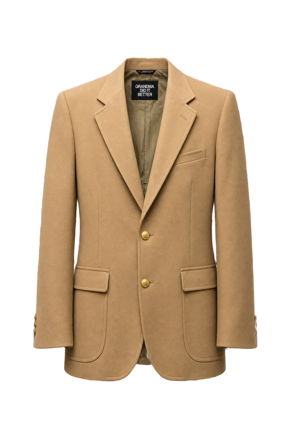 1980s Camel Blazer - Front View