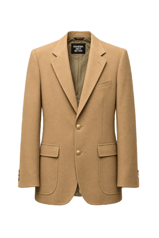 1980s Camel Blazer - Front View