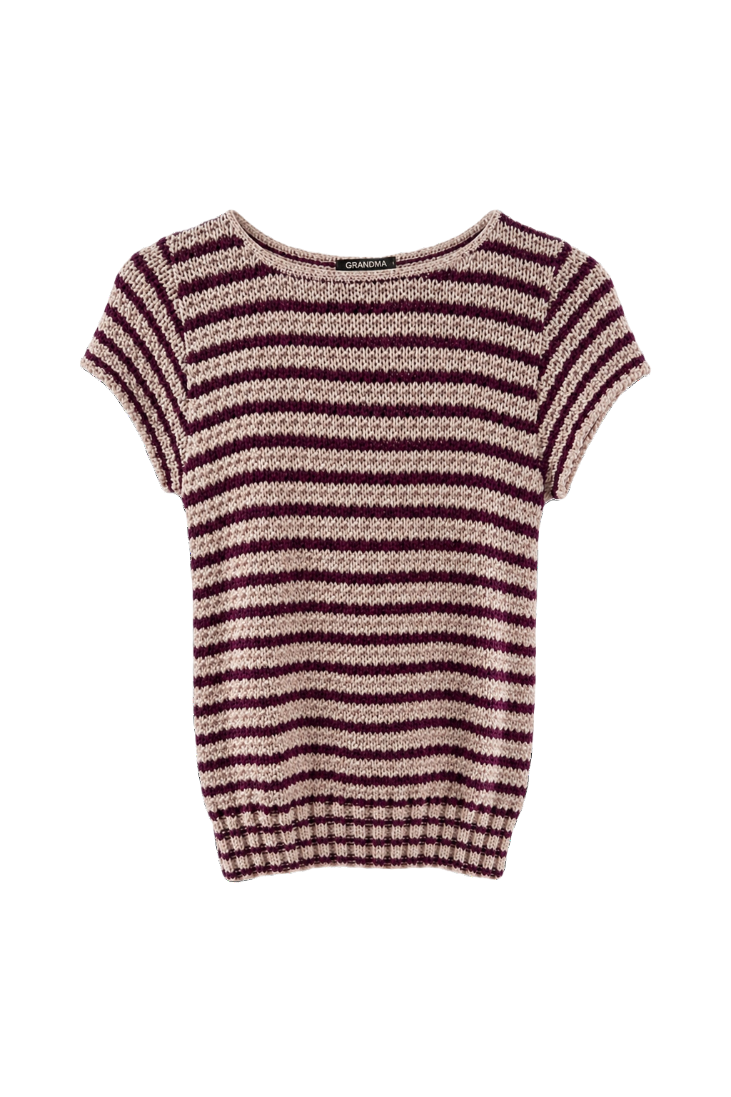 1970s Purple Cotton Blend Sweater - Front View