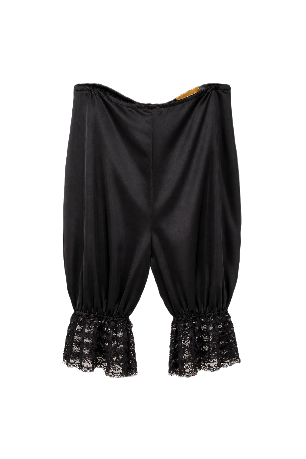 1950s Black Unknown Pantaloons - Front View