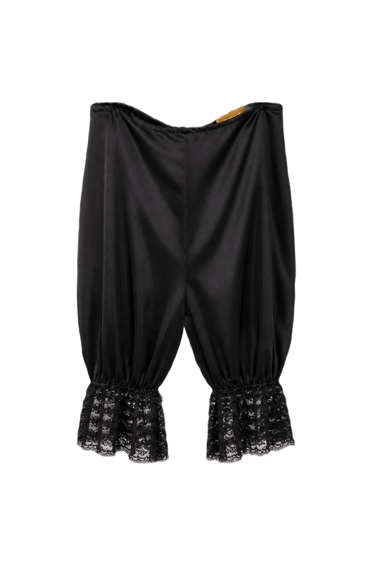 1950s Black Unknown Pantaloons - Front View