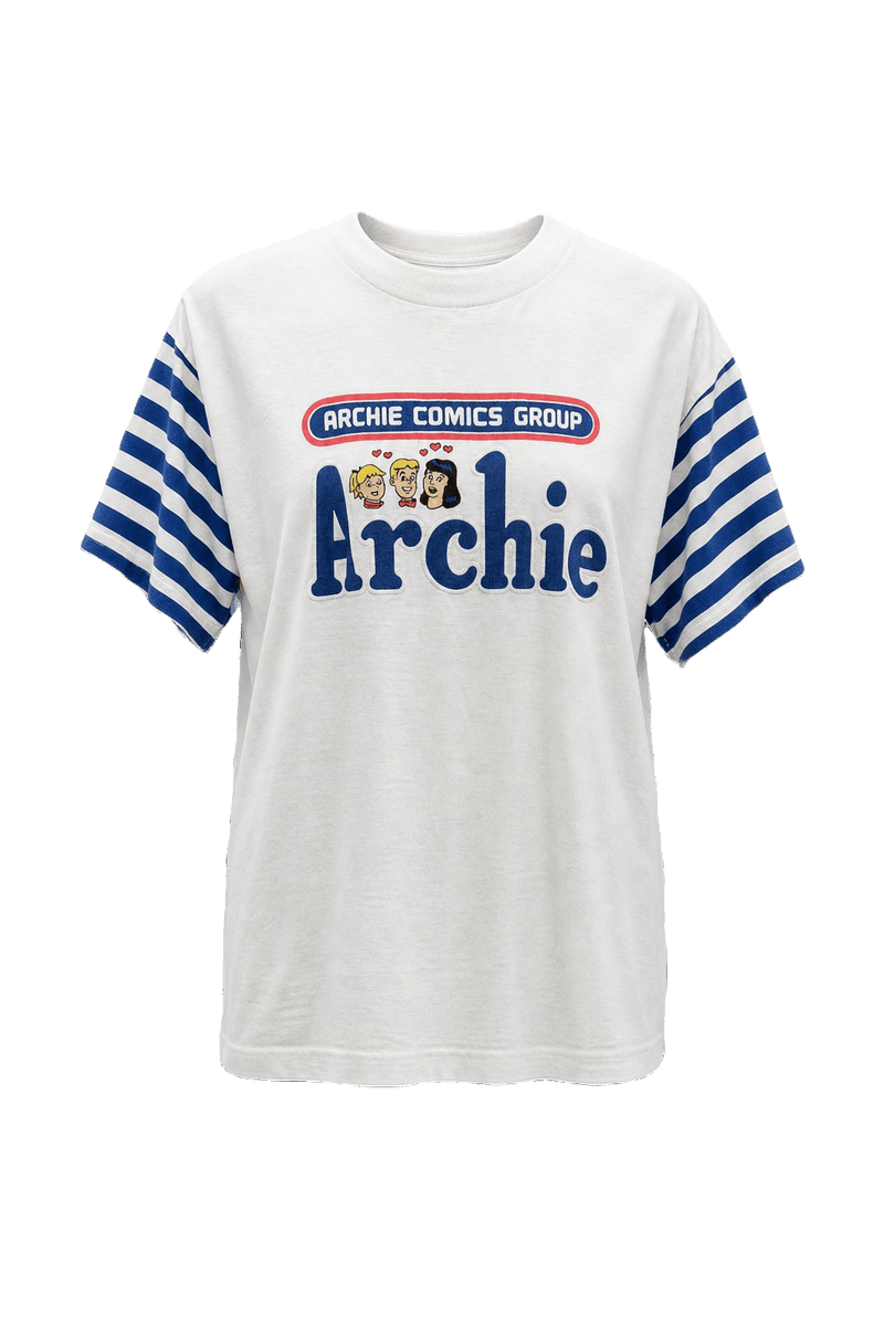 1990s White Cotton T-shirt - Front View