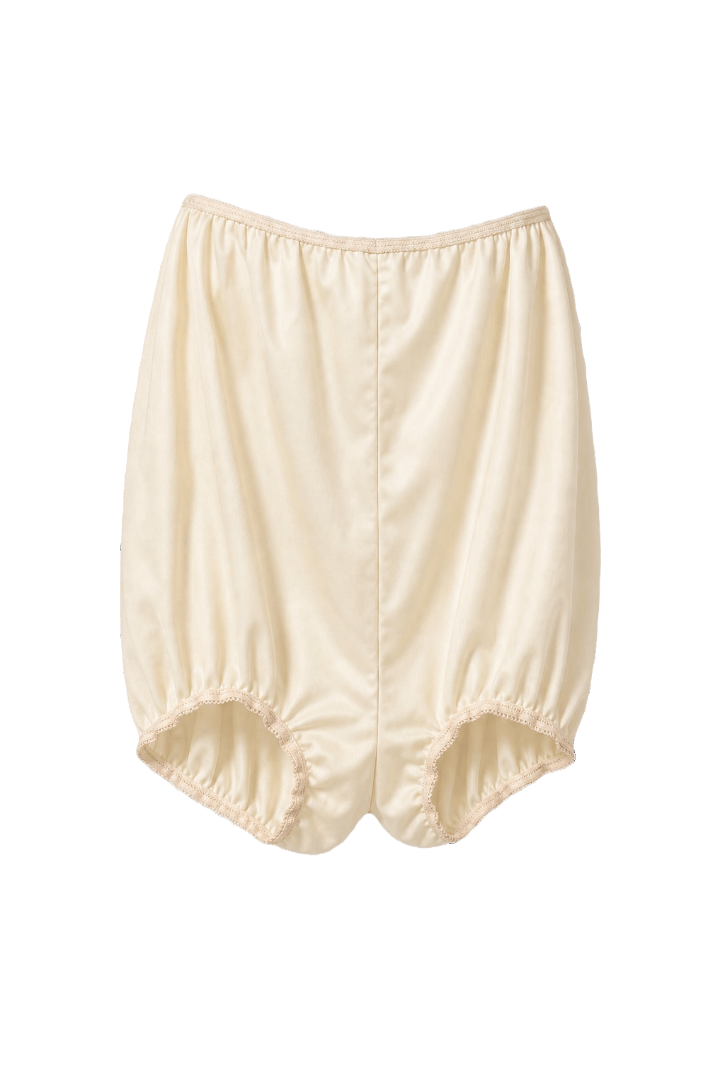 1960s Cream Synthetic Undergarment - Front View