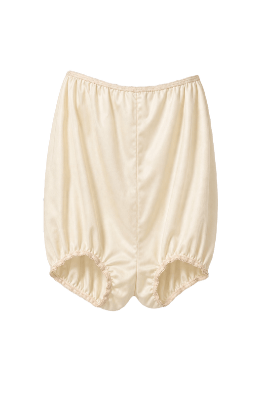 1960s Cream Synthetic Undergarment - Front View