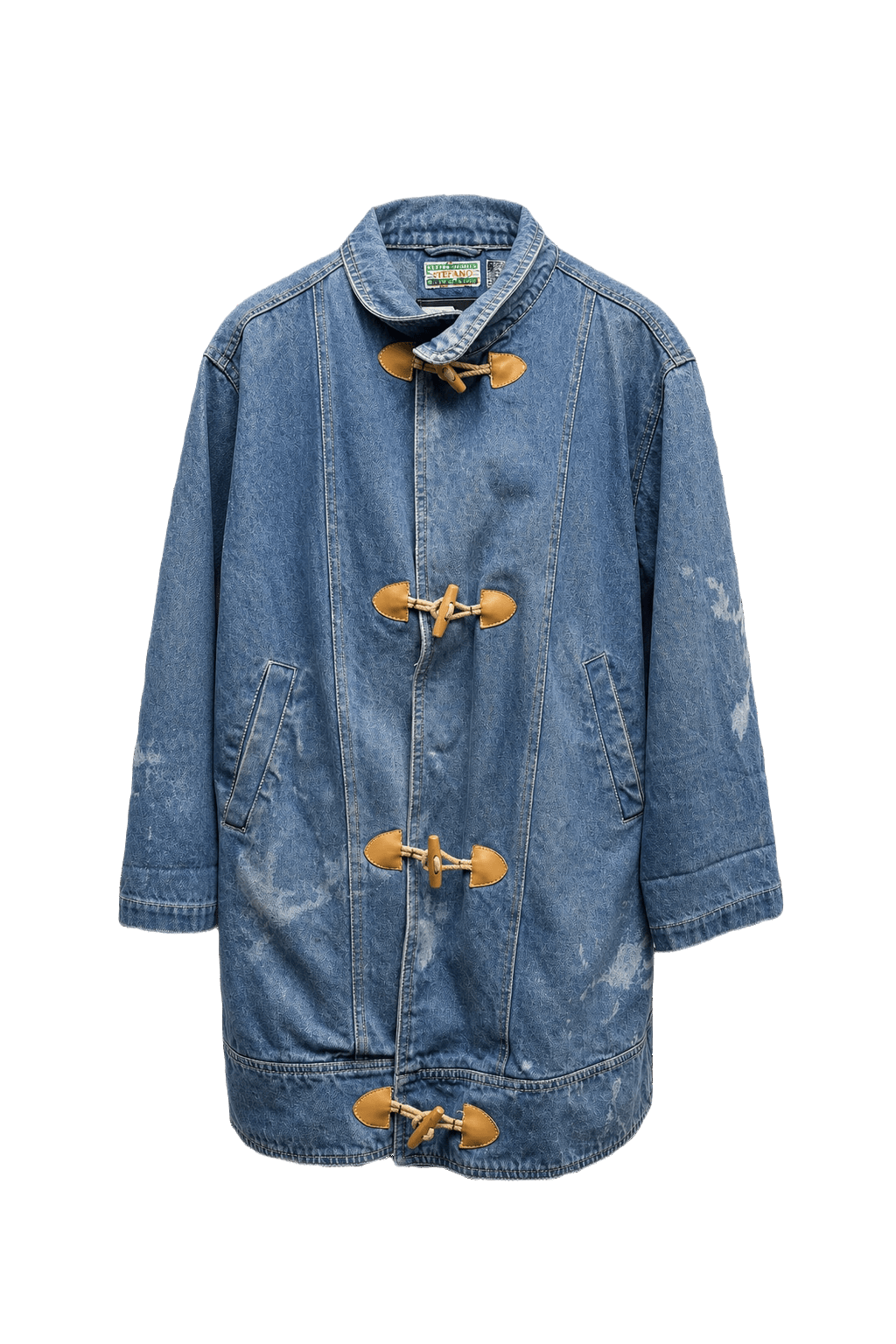 1970s Blue Denim Jacket - Front View