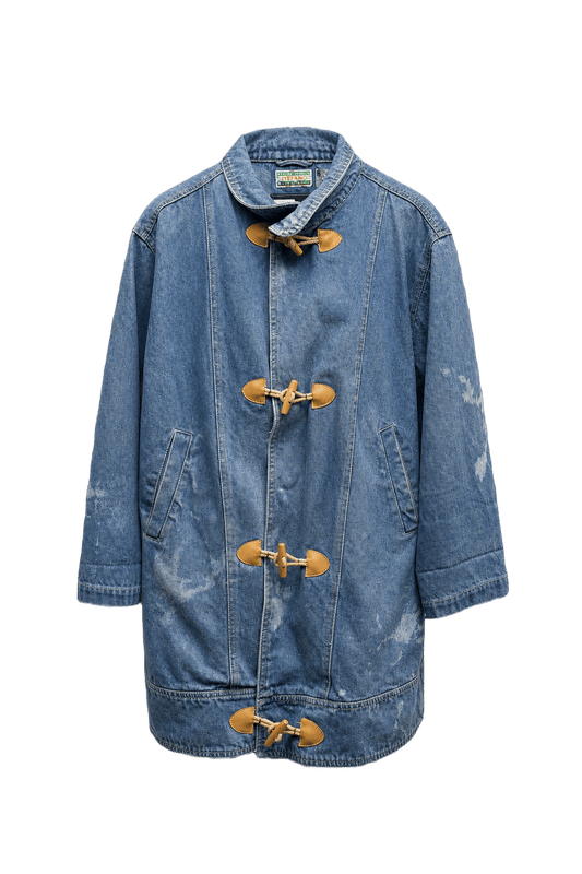 1970s Blue Denim Jacket - Front View