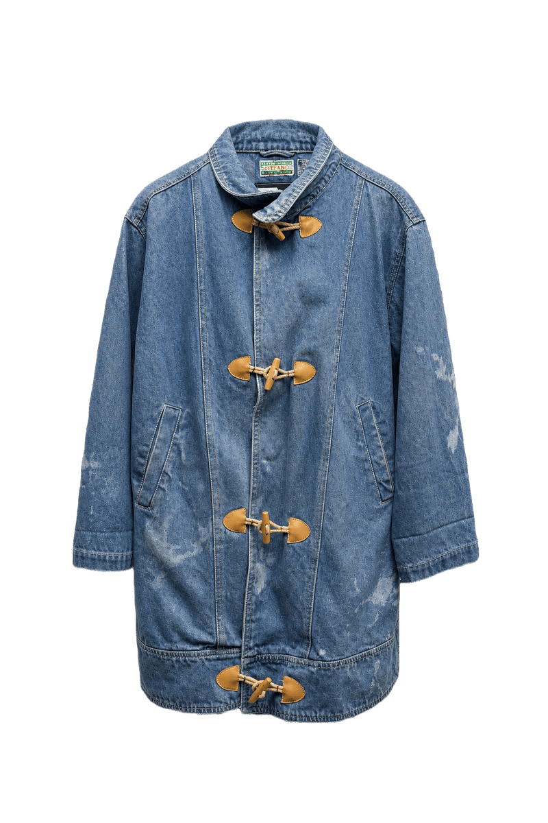 1970s Blue Denim Jacket - Front View