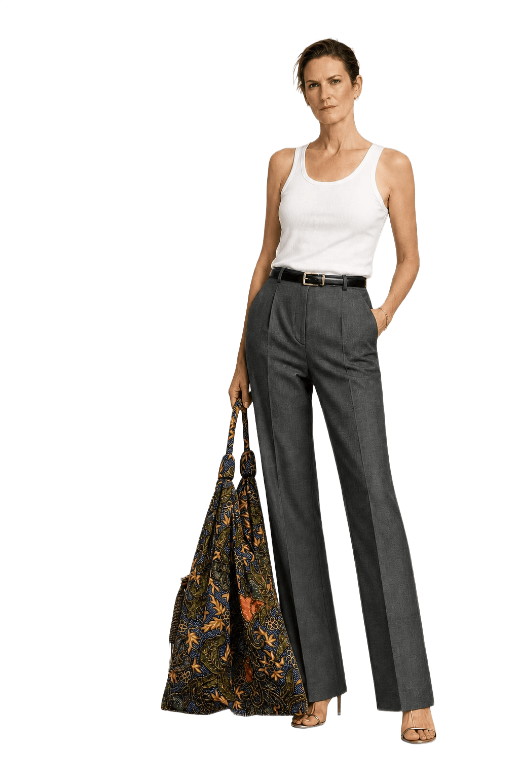 1990s Multicolored Fabric Bag - Model