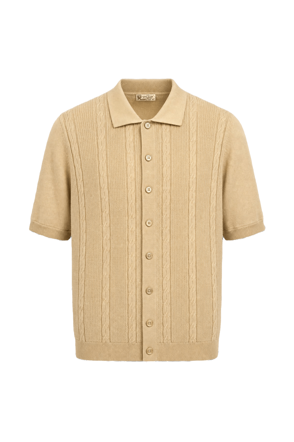 1960s Cream Cotton Sweater - Front View