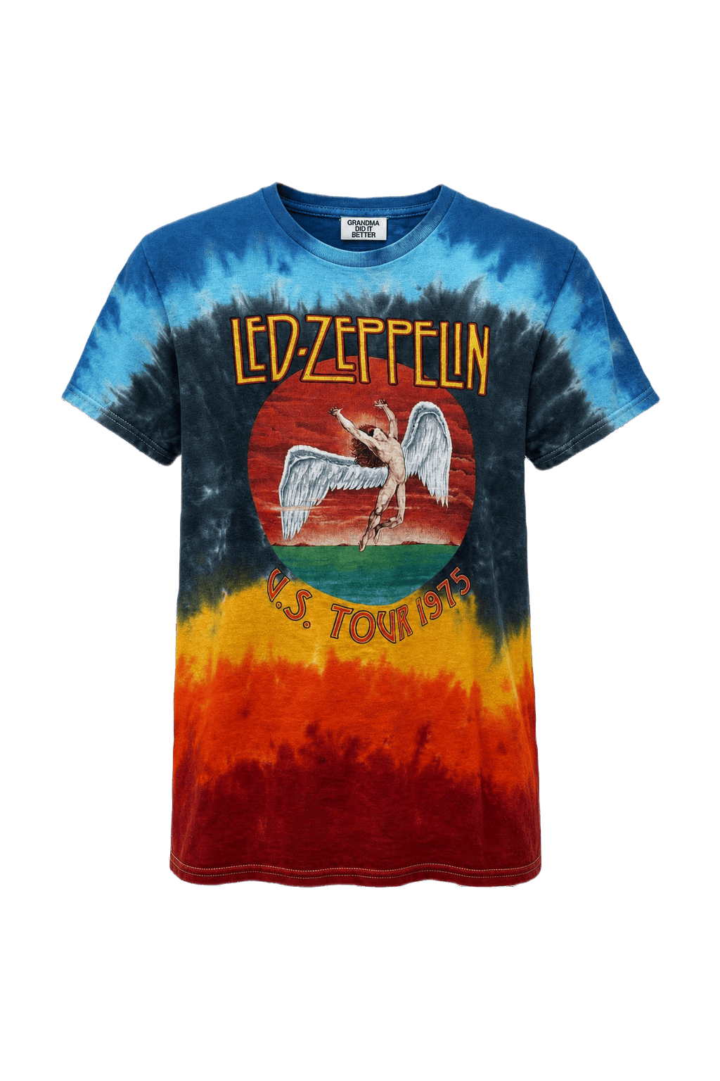1970s Multi-color Cotton T-shirt - Front View