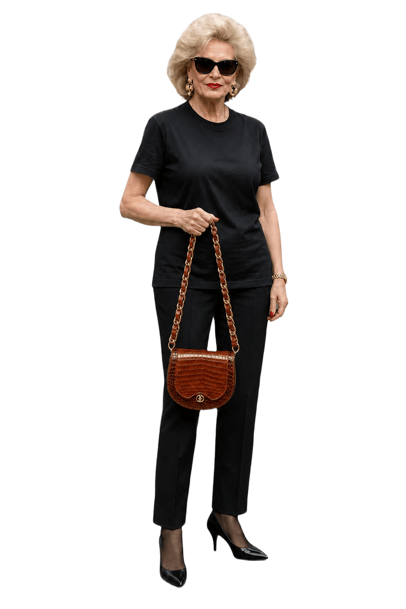 1980s Brown Leather Bag - Model