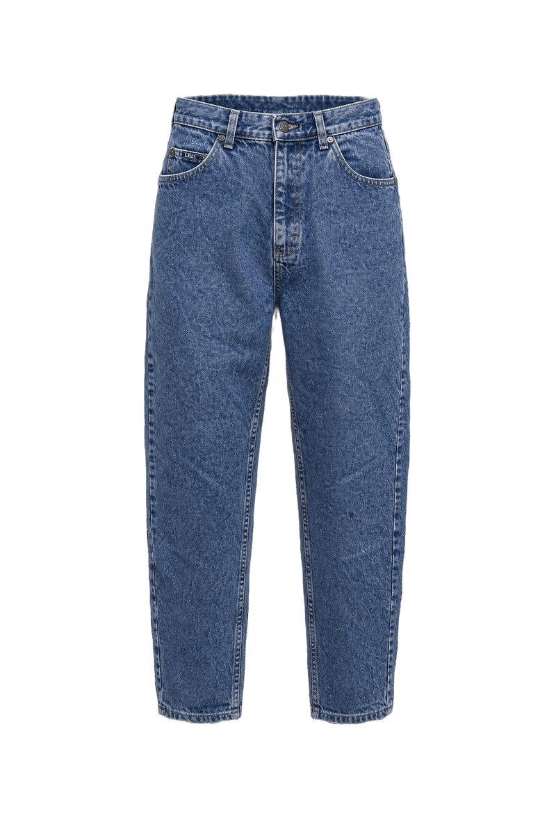 1990s Light Blue Denim Jeans - Front View