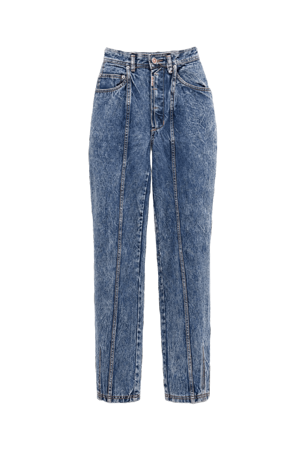 1990s Blue Denim Jeans - Front View