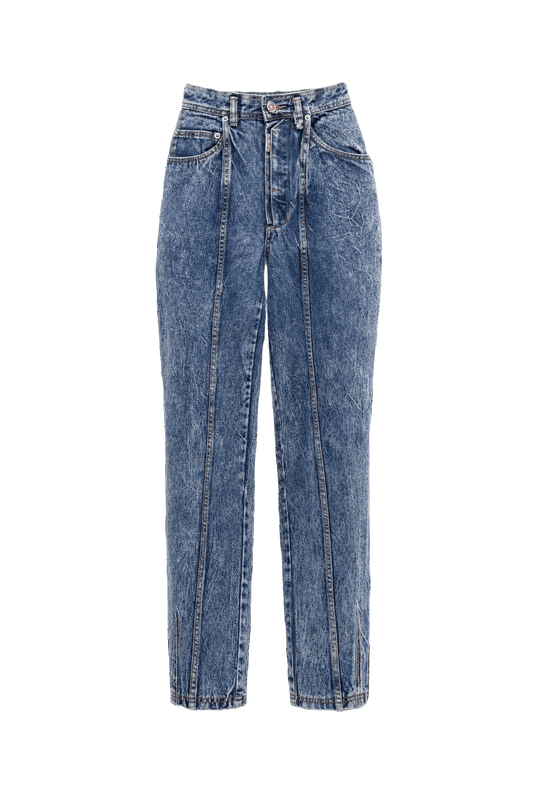 1990s Blue Denim Jeans - Front View