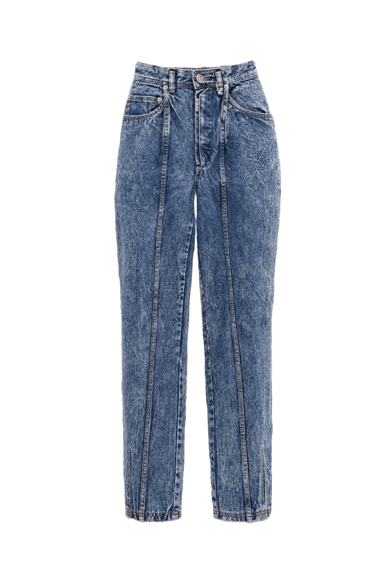 1990s Blue Denim Jeans - Front View
