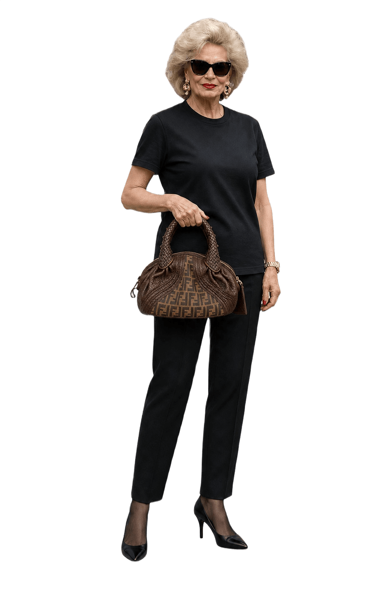 1980s Brown Leather Bag - Model