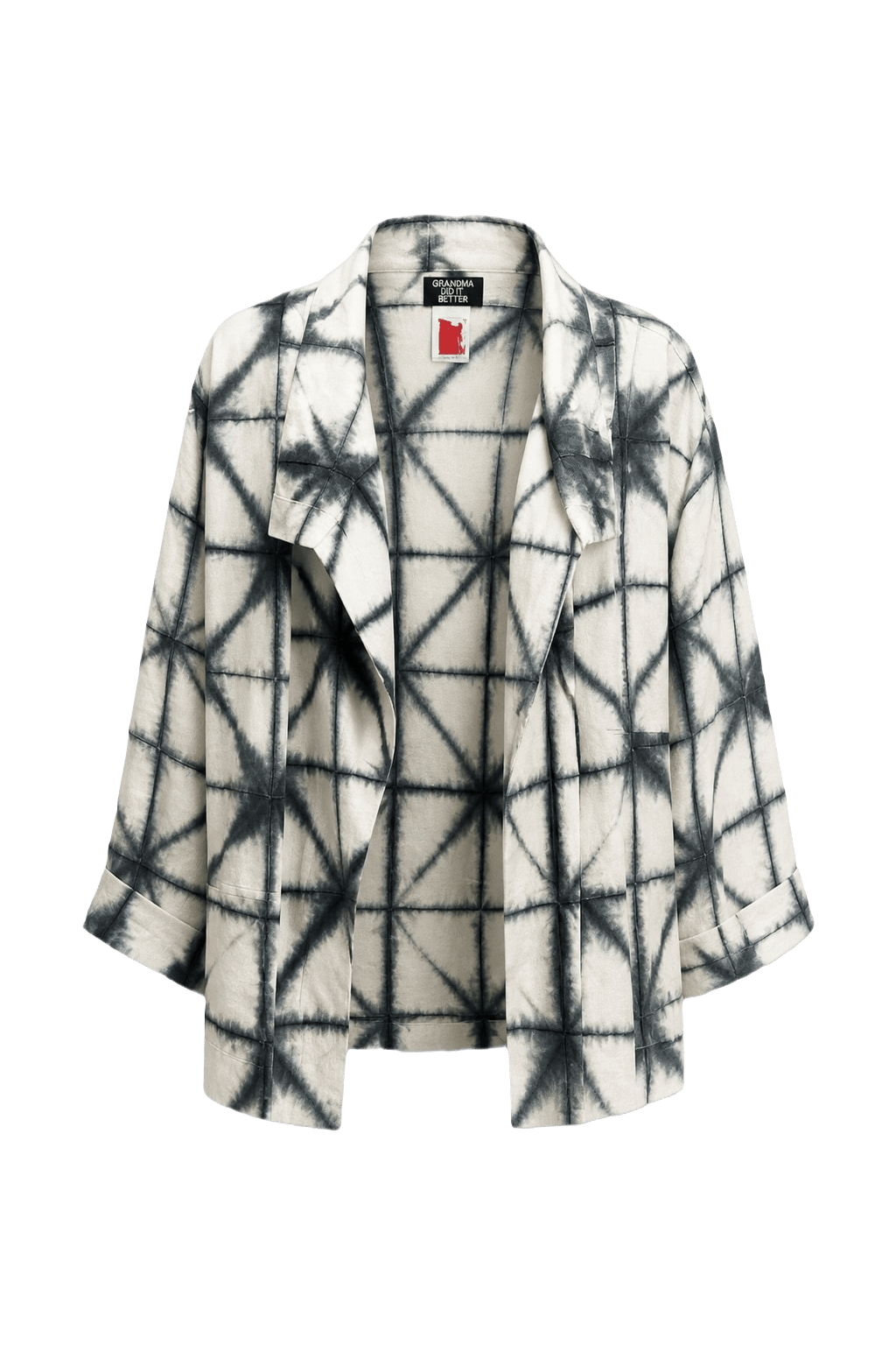 2000s Off-White Cotton Jacket - Front View