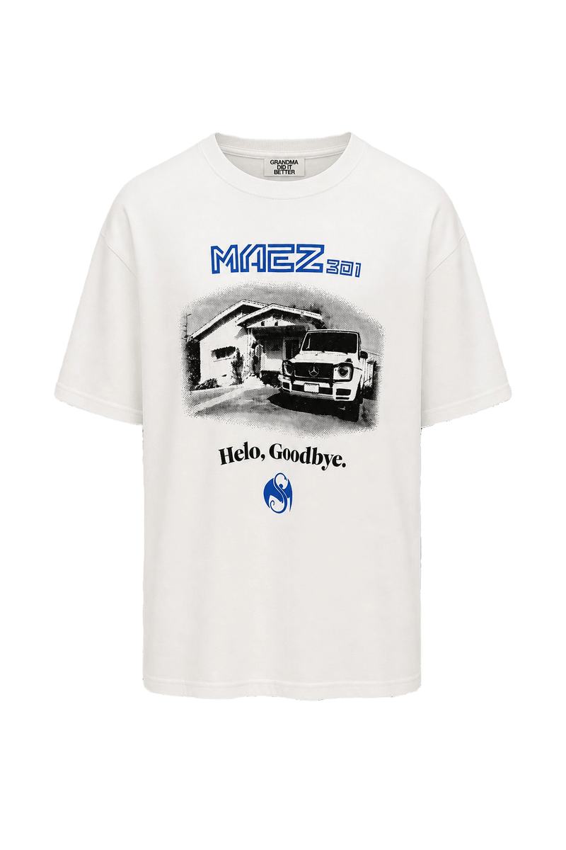 1990s White Cotton T-Shirt - Front View