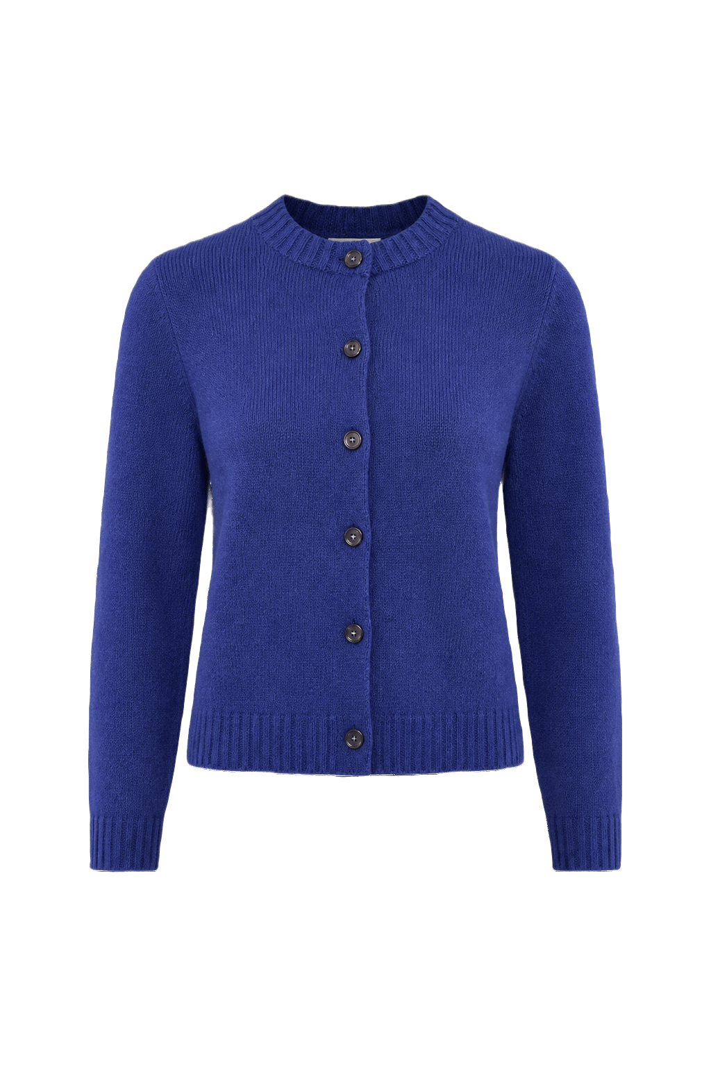 1960s Navy Blue Wool Sweater - Front View