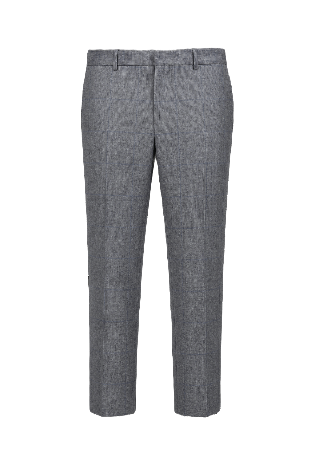 1960s Grey Wool Trousers - Front View