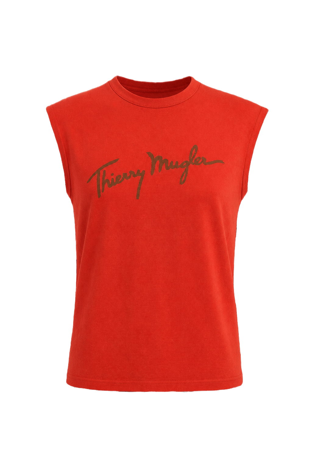 1980s Red Cotton T-shirt - Front View