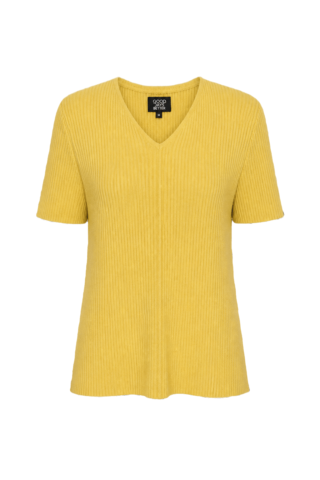 1990s Yellow Wool Blend Sweater - Front View