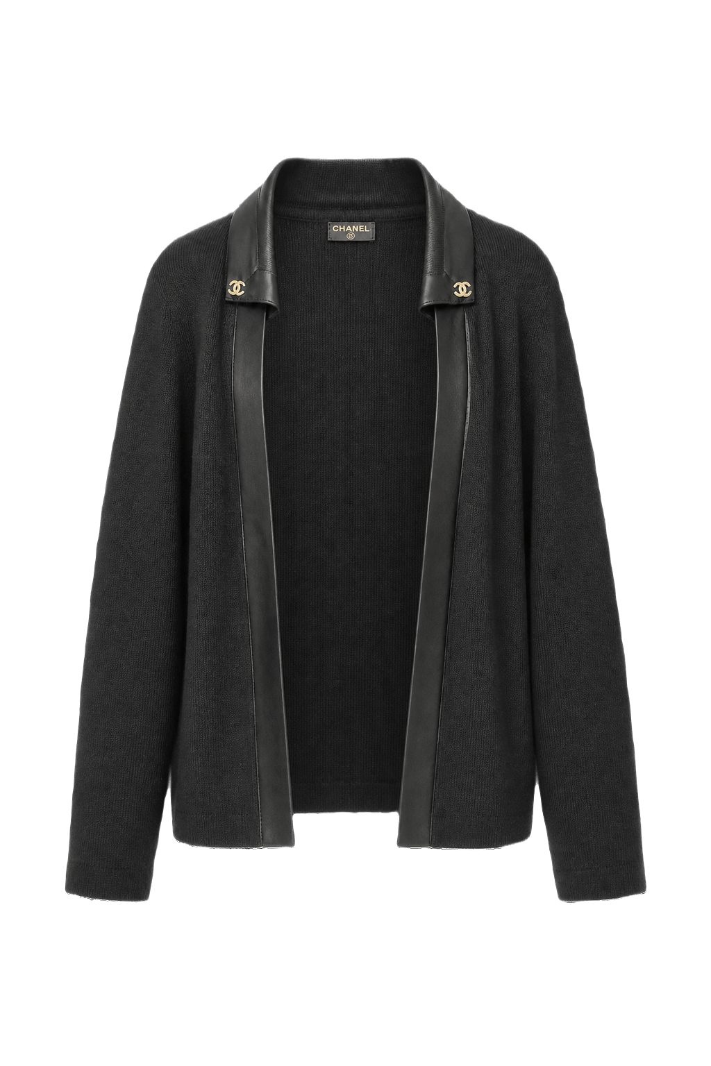 1980s Black Wool Jacket - Front View