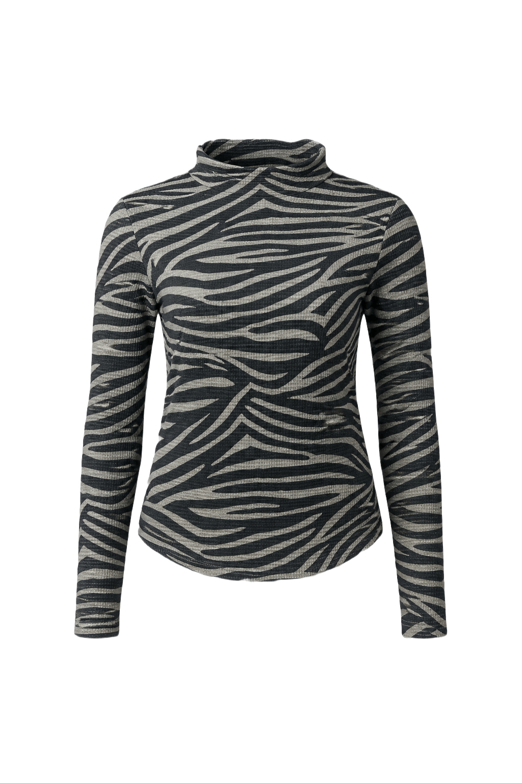 1990s Black Polyester Sweater - Front View