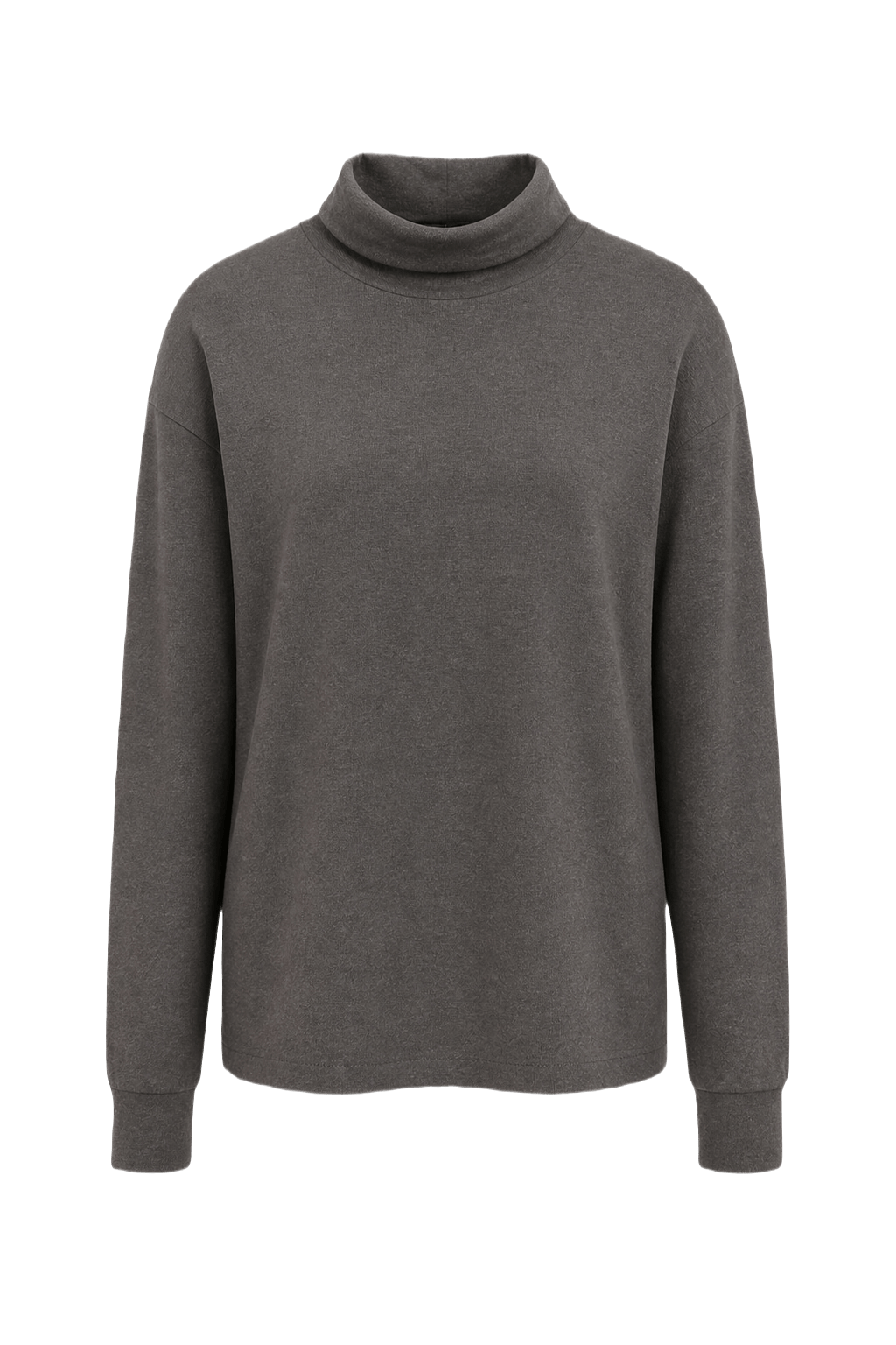 1990s Grey Cotton Sweater - Front View